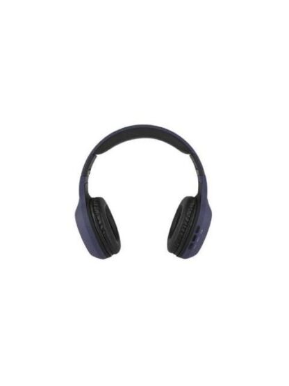 PERFECT CHOICE AUDIFONOS CON MICROFONO PC-116769 BLUETOOTH INALAMBRICO USB NEGRO-AZUL