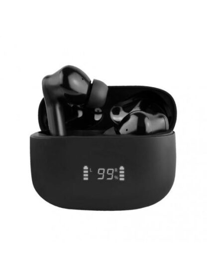 PERFECT CHOICE AUDIFONOS INTRAURICULARES CON MICROFONO INTUNE INALAMBRICO BLUETOOTH USB-C NEGRO - Image 2