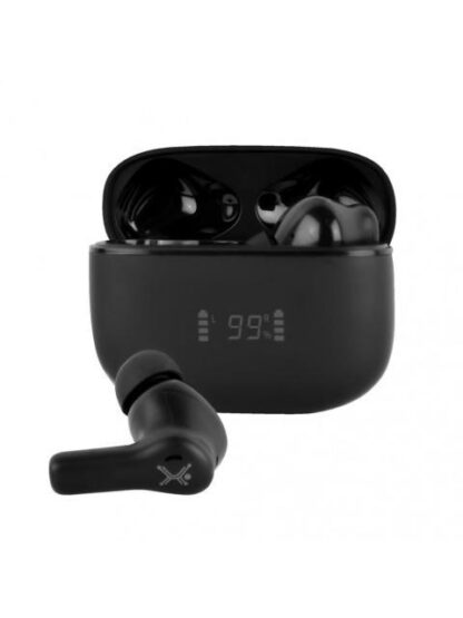 PERFECT CHOICE AUDIFONOS INTRAURICULARES CON MICROFONO INTUNE INALAMBRICO BLUETOOTH USB-C NEGRO - Image 3
