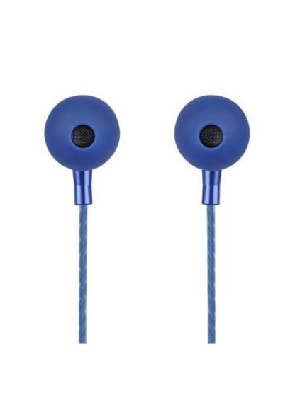 PERFECT CHOICE AUDIFONOS INTRAURICULARES CON MICROFONO STRETTO ALAMBRICO 1.2 METROS 3.5MM AZUL