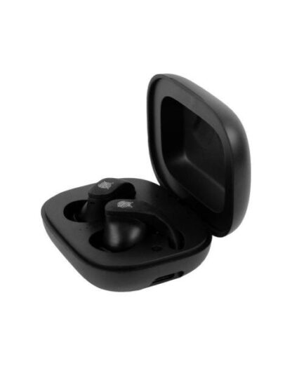 PERFECT CHOICE AUDIFONOS INTRAURICULARES DEPORTIVOS CON MICROFONO STRIVE INALAMBRICO BLUETOOTH USB-C NEGRO