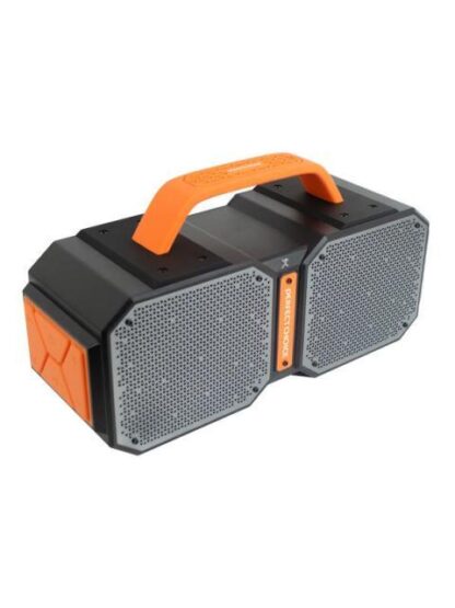 PERFECT CHOICE BOCINA PORTATIL GOLIAT BLUETOOTH INALAMBRICO 50W RMS NEGRO-NARANJA - RESISTENTE AL AGUA - Image 2