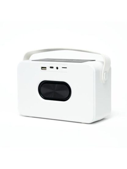PERFECT CHOICE BOCINA PORTATIL LOOPSTAR BLUETOOTH ALAMBRICO-INALAMBRICO USB-C 8W BLANCO - RESISTENTE A POLVO-AGUA - Image 3