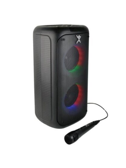 PERFECT CHOICE BOCINA PORTATIL MINIGLOW BLUETOOTH INALAMBRICO 30W RMS 2000W PMPO NEGRO - Image 2
