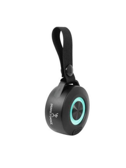 PERFECT CHOICE BOCINA PORTATIL RGB HANDY BLUETOOTH INALAMBRICO 5W RMS USB NEGRO - Image 2
