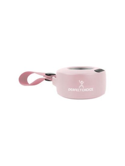 PERFECT CHOICE BOCINA PORTATIL RGB HANDY BLUETOOTH INALAMBRICO 5W RMS USB ROSA