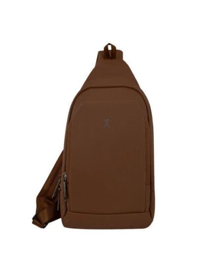 PERFECT CHOICE BOLSO CRUZADO DE POLIESTER PC-085027 19 X 13 X 28.8 CM AVELLANA - Image 2