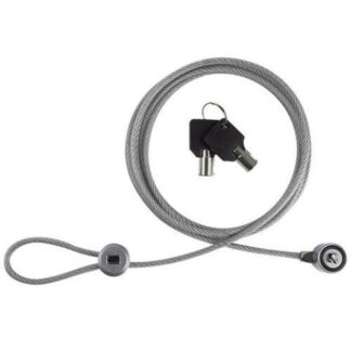 PERFECT CHOICE CANDADO DE LLAVE PARA LAPTOPS PC-160076 2 METROS GRIS