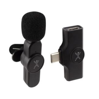 PERFECT CHOICE MICROFONO FIDELITY INALAMBRICO USB TYPO C 30 OHMIO NEGRO
