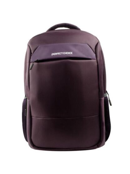 PERFECT CHOICE MOCHILA DE POLIESTER FEARLESS PARA LAPTOP 15.6 MORADO