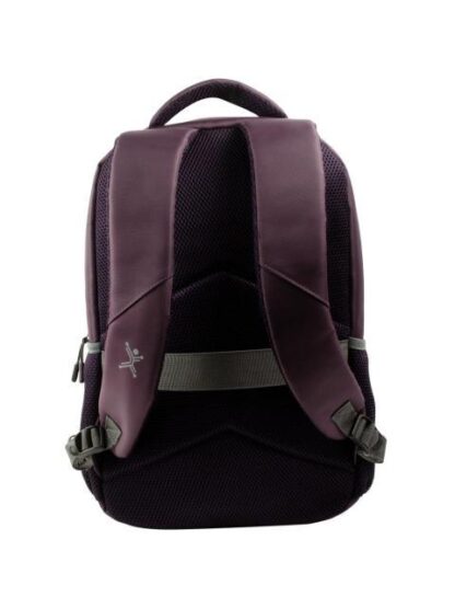 PERFECT CHOICE MOCHILA DE POLIESTER FEARLESS PARA LAPTOP 15.6 MORADO - Image 4