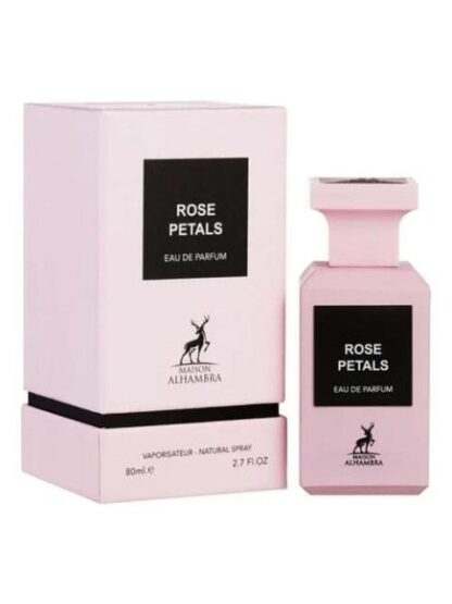 PERFUME ARABE MAISON ALHAMBRA ROSE PETALS 80 ML