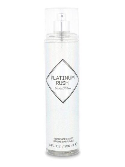 PERFUME DAMA PLATINUM RUSH 236 ML FRAGANCE MIST PARIS HILTO
