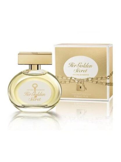 PERFUME DE MUJER HER GOLDEN SECRET DE BANDERAS 80 ML