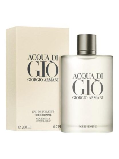 PERFUME GIORGIO ARMANI ACQUA DI GIO POUR HOMME 200ML EDT