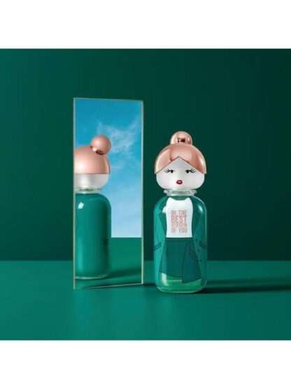 PERFUME MUJER BENETTON SISTERLAND GREEN JASMINE EDT 80ML SET - Image 2