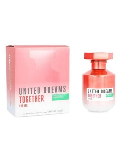 PERFUME MUJER UNITED DREAMS TOGETHER EDT 80 ML BENETTON - Image 2