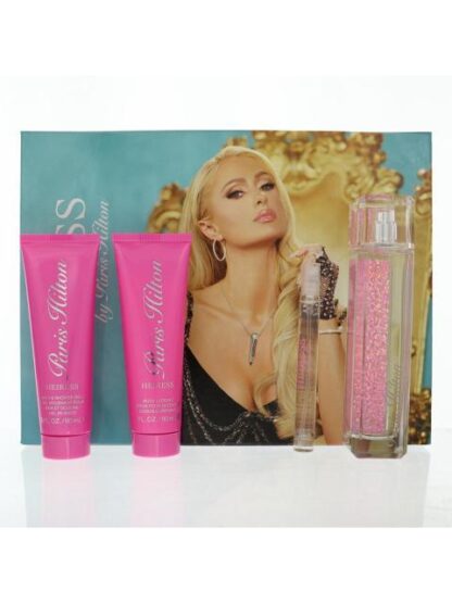PERFUME SET 4 PIEZAS PARIS HILTON HEIRESS SPRAY BODY LOTION SHOWER GEL EDP 100 ML - Image 6