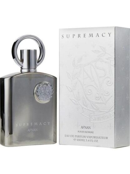PERFUME SUPREMACY SILVER DE AFNAN 100 ML PARFUM PARA HOMBRE