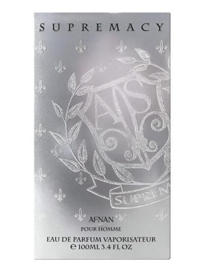 PERFUME SUPREMACY SILVER DE AFNAN 100 ML PARFUM PARA HOMBRE - Image 4