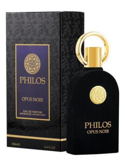 PHILOS OPUS NOIR BY MAISON ALHAMBRA 100 ML EDP UNISEX SPRAY