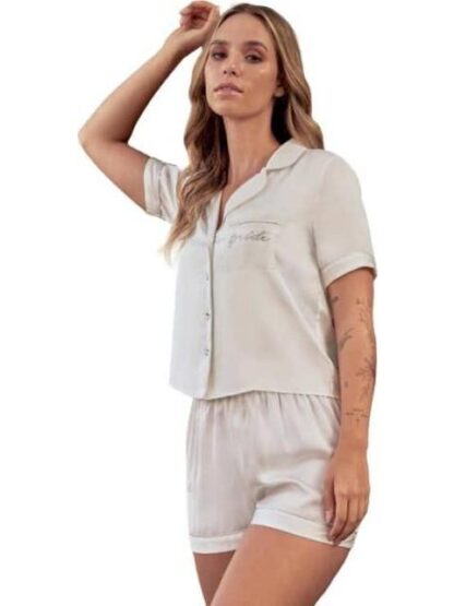 PIJAMA BRIDE MARFIL LOVE TO LOUNGE