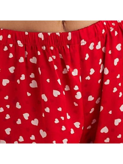 PIJAMA CAMISA Y SHORT ROJO LOVE TO LOUNGE - Image 6