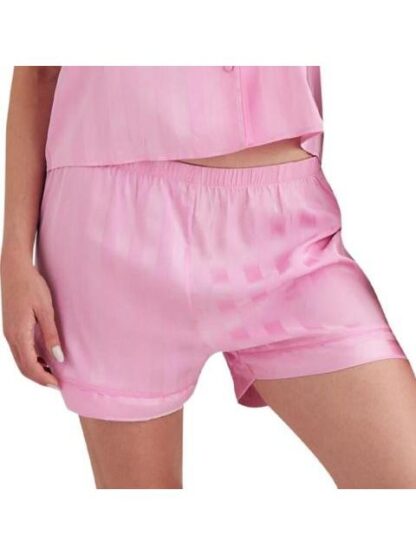 PIJAMA CAMISA Y SHORT ROSA LOVE TO LOUNGE - Image 4