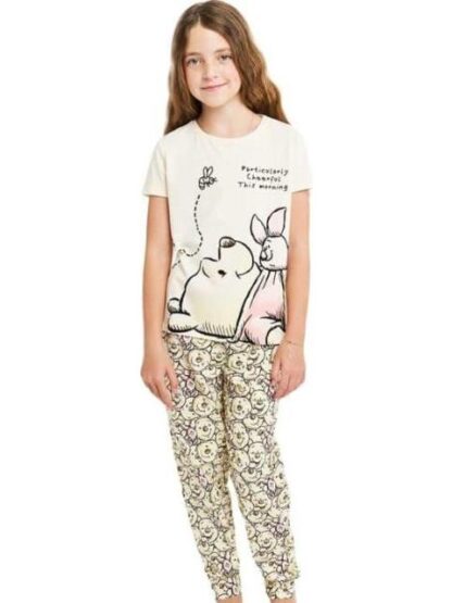 PIJAMA ESTAMPADA APLICACIONES BEIGE WINNIE THE POOH - Image 2