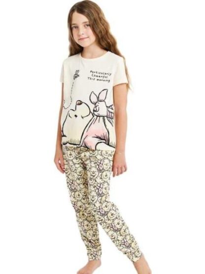 PIJAMA ESTAMPADA APLICACIONES BEIGE WINNIE THE POOH - Image 4