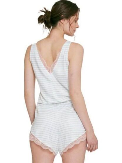 PIJAMA HOT PANTS DAMA DAMA MARFIL DISNEY - Image 6