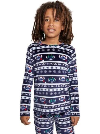 PIJAMA STITCH AZUL MARINO DISNEY - Image 2