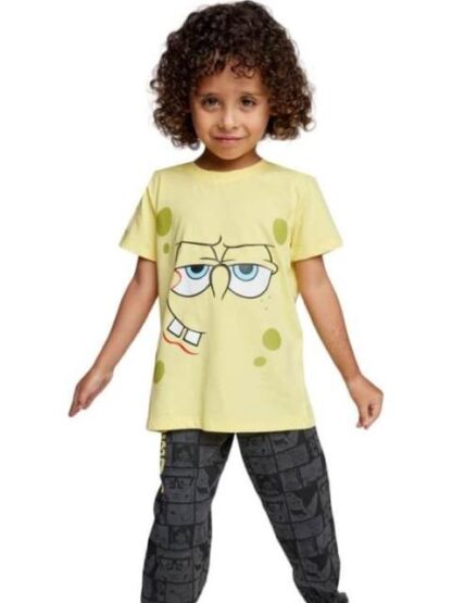 PIJAMA PIJAMA ESTAMPADA AMARILLO BOB ESPONJA