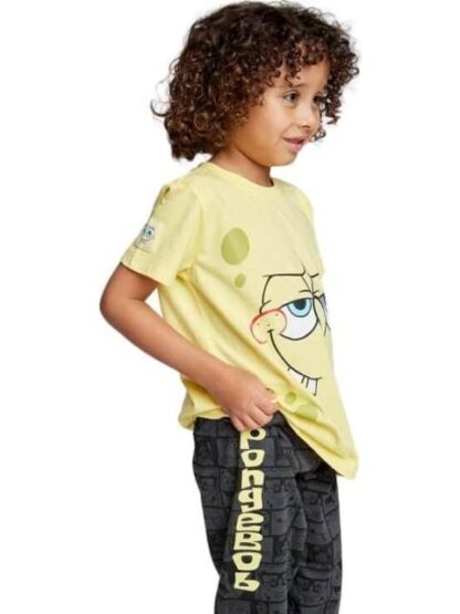 PIJAMA PIJAMA ESTAMPADA AMARILLO BOB ESPONJA - Image 4