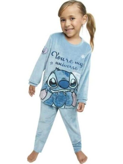 PIJAMA STITCH AZUL DISNEY