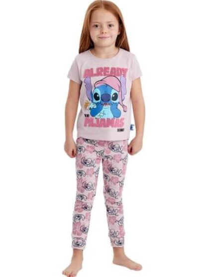PIJAMA STITCH PALO DE ROSA DISNEY