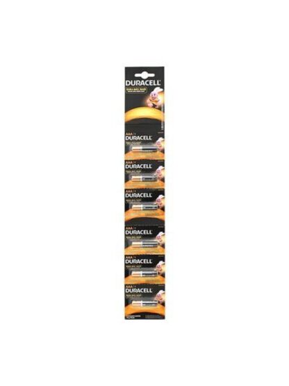 PILA DURACELL AAA PAQUETE CON 6 PIEZAS