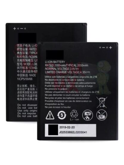 PILA PARA ZTE BLADE L8 LI3820T43P4H695945 2050 MAH