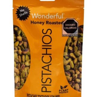 PISTACHE CON MIEL 155 G WONDERFUL PISTACHIOS