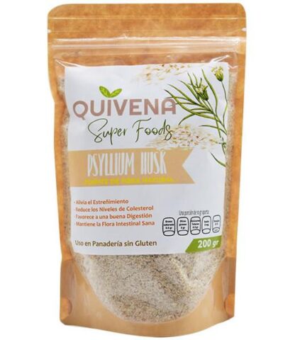 PLANTAGO PSYLLIUM NATURAL 200 G QUIVENA