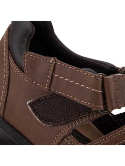 SANDALIA CASUAL AJUSTE CON VELCRO CAFE NEBEL WALK - Image 5