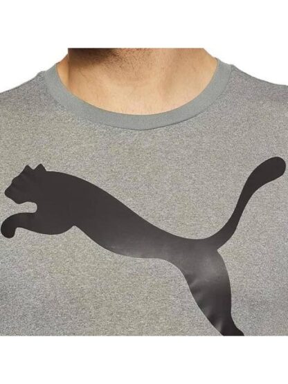 PLAYERA ACTIVE BIG LOGO TEE GRIS PUMA - Image 3