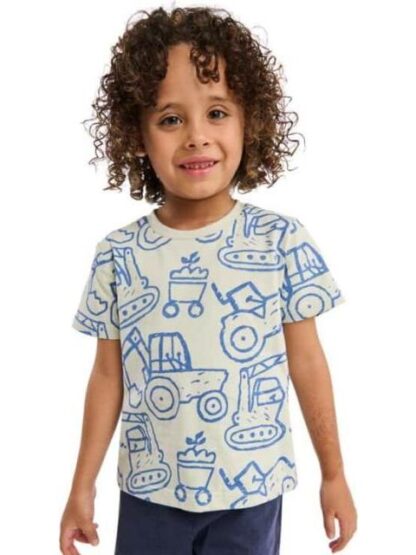 PLAYERA ALGODON AZUL MARINO NEXT CO - Image 3