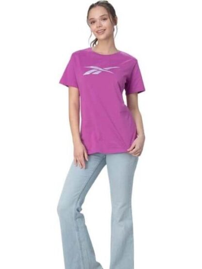PLAYERA BASIC ATHLETE TEE MORADO REEBOK