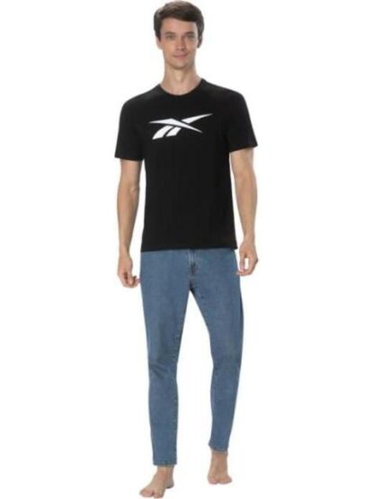 PLAYERA BASIC COTTON TEE NEGRO REEBOK