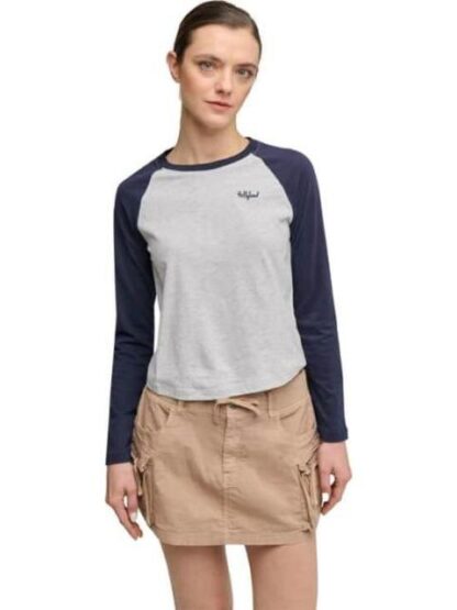 PLAYERA BASICA BICOLOR HOLLY LAND