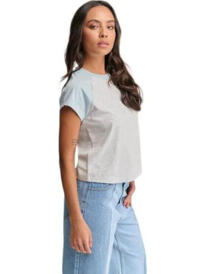 PLAYERA BASICA BICOLOR HOLLY LAND - Image 5