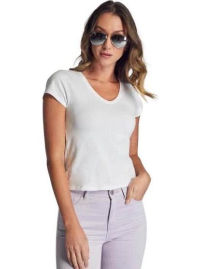 PLAYERA MANGA CORTA BLANCO HOLLY LAND - Image 3