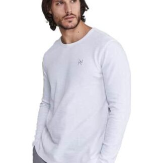 PLAYERA BASICA MANGA LARGA BLANCO NEXT CO