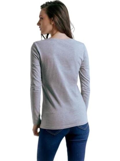 PLAYERA MANGA LARGA GRIS HOLLY LAND - Image 2